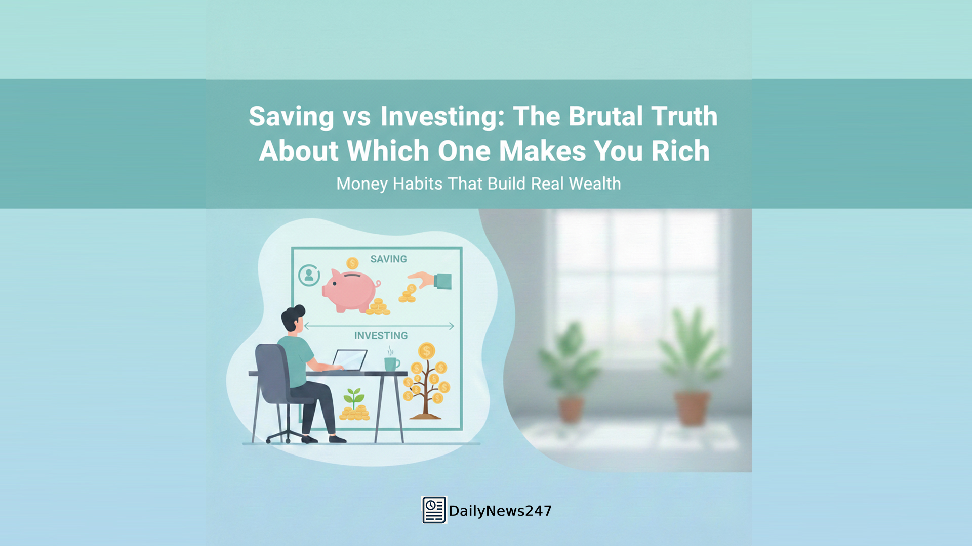 Saving vs Investing: The Brutal Truth About Which One Makes You Rich