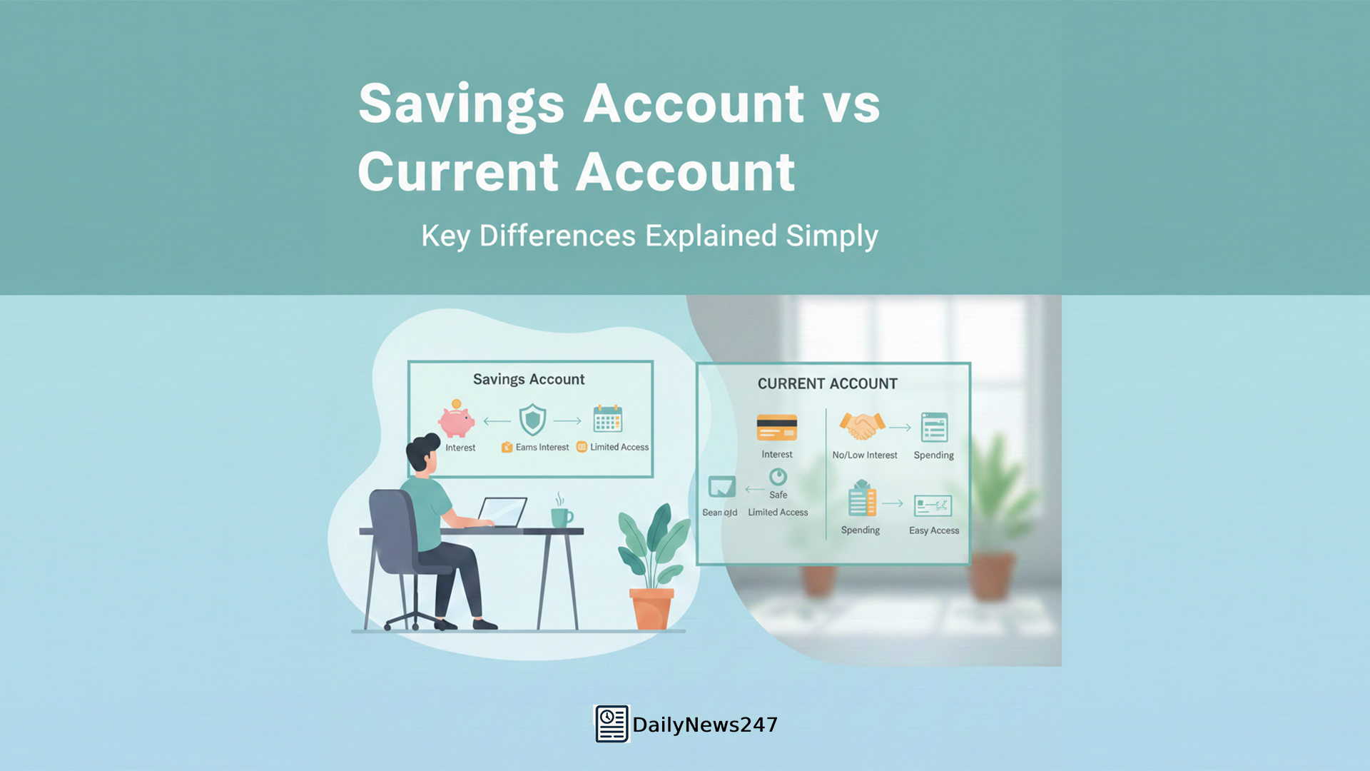 Savings Account vs Current Account: Key Differences Explained Simply