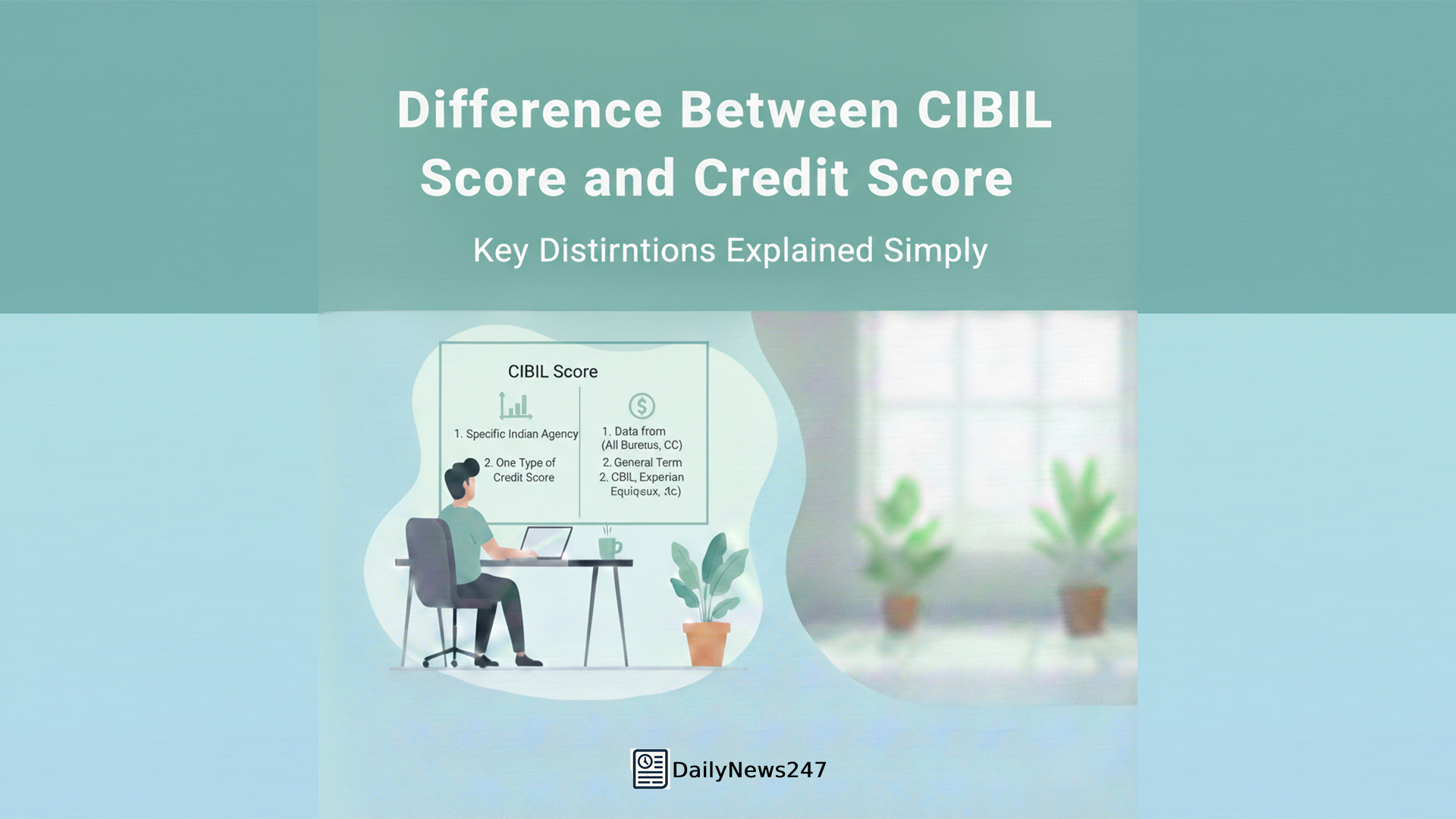Difference Between CIBIL Score and Credit Score Explained Simply